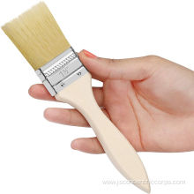 Professional wooden handle paint brush for home DIY